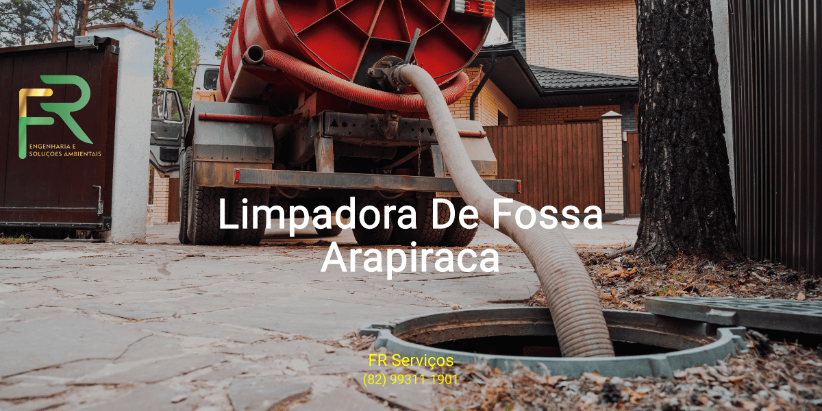 Limpadora De Fossa Arapiraca