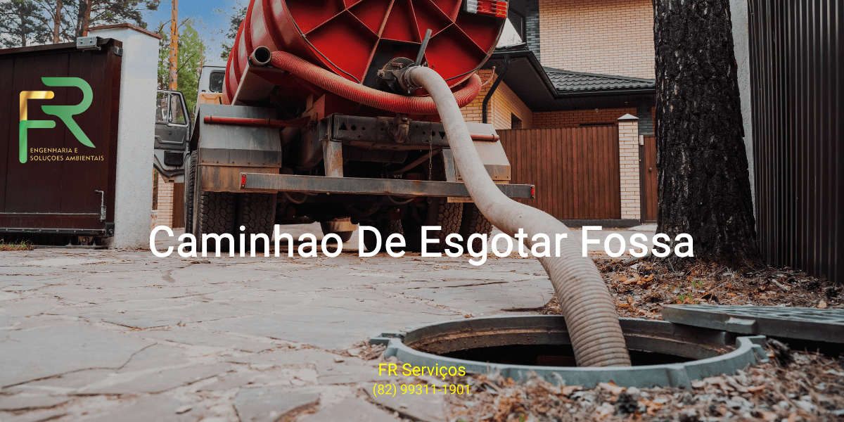 Caminhão De Esgotar Fossa